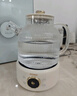 OIDIRE（偶点）全玻璃养生壶 花茶壶无胶水煮茶壶 煮茶器办公室恒温养生壶烧水壶电热水壶炖煮智能保温 1L ODI-HC01花茶养生壶【带滤网】 实拍图