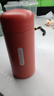 【全网爆款】迷你口袋保温杯304不锈钢水杯便携可爱水杯女生 红色 150ml 实拍图
