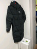 鸭鸭（YAYA）王一博同款冰壳系列户外极寒羽绒服男士新款长款情侣加厚女外套 青光黑色【现货速发】 2XL /185充绒292克 实拍图