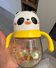 贝亲（Pigeon）熊猫小月龄防呛防漏喝水喝奶ppsu儿童学饮杯 300ml 7月+ 实拍图