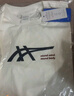 亚瑟士亚瑟士童装2025年夏季新款吸湿速干抗菌宽松落肩舒适运动短袖T恤 0000白色 150 实拍图