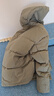 京东京造羽绒服男鸭绒加厚防寒工装面包服短款冬季外套衣服 橄榄绿 2XL 实拍图