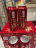雪花啤酒（Snowbeer）节庆红罐8度500ml*12听 礼盒 京东自营热门商品 实拍图