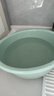 福爱家洗脸盆特大45cm洗菜盆塑料洗衣盆洗澡洗脚盆塑料脸盆泡脚盆1只装 实拍图