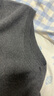 MUJI女式 针织 V领 背心 马甲 针织衫 25年春季 女装 马夹 BA1Q2A5S 深灰色 XL （165/92A） 实拍图
