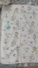 全棉时代婴儿抗菌针织复合隔尿垫纯棉可洗防水透气床单 花园时光90×70cm 实拍图