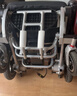 护卫神电动轮椅630老人专用全自动轻便可折叠旅行双人出行代步车W73001 【1】上飞机款/6.6安锂电池/快速折叠/电助推 搭载专利防翻系统/电磁刹车/六重减震 实拍图