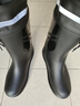 大嘴猴（paul frank）男士雨鞋中筒水鞋防水防滑外卖骑手专用厚底耐磨胶鞋黑39偏大一码 晒单实拍图