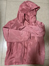 皮尔卡丹（pierre cardin）品牌春秋季2025年新品薄外套女纯色连帽小风衣可LOGO宽松夹克上衣 嫩粉(有里子) M(体重95-105斤) 实拍图