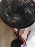 美的（Midea）【超级单品】七叶轻音立式电风扇家用柔风落地扇台式桌面小型风扇大风量节能摇头宿舍电扇 SAF30AB 实拍图
