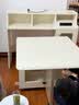 全友家居 奶油风家用折叠餐桌组合一体靠墙多功能餐边柜小户型家具 实拍图