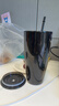 乐扣乐扣（LOCK&LOCK）双层吸管塑料杯学生上班族夏日大容量畅饮便携水杯750ML黑色  实拍图