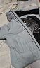 鸭鸭（YAYA）孙颖莎同款时空道宇系列三防羽绒服男女短款新款加厚面包服外套 月光白色 S (建议90-110斤) 实拍图