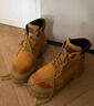Dickies男士马丁靴高帮时尚男靴工装靴情侣靴男 土黄-加绒 44-男款 实拍图