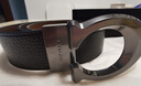 蔻驰（COACH）【品牌直供】男士板扣双面宽版腰带皮带35MM黑色CQ013 实拍图