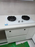 海尔（Haier）【小红花燃气灶】5.2kw天然气双灶家用台嵌两用 白色面板烟灶联动 68%高热效率 Q2BEC(天)可调节 实拍图