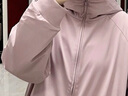 优衣库女装双面穿防风摇粒绒拉链连帽外套户外防水冬季新款479697 479697/11粉红色 M 实拍图