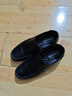 稻草人（MEXICAN）商务休闲鞋男士头层牛皮鞋男正装鞋懒人套脚大码鞋 185 黑色L 40  实拍图