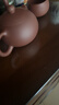 京东京造 宜兴紫砂壶手工【原矿紫泥】煮茶泡茶壶茶具 西施壶210ml礼盒装 实拍图