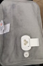 彩虹热水袋暖手宝充电暖宝宝暖水袋注水暖手袋热敷暖肚子暖脚 灰色 实拍图