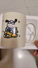 马克杯高颜值ins风陶瓷杯卡通咖啡杯办公室家用早餐喝水杯子可爱 飞机小狗陶瓷杯 实拍图