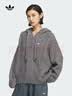 阿迪达斯（adidas）Originals三叶草女子HOODY SWEATER针织运动连帽衫 KS5967 S 实拍图