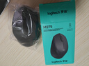 罗技（Logitech）M275鼠标 无线鼠标 办公鼠标 右手鼠标 黑色 带无线2.4G接收器 实拍图
