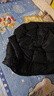 网易严选25新品90鸭绒超蓬羽绒服休闲面包服石墨烯保暖轻量抗菌防泼水 25秋冬立领-静谧黑 XL 实拍图