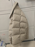坦博尔轻薄羽绒服女短款翻领宽松舒适衬衫式女士外套330226D 青木棕165 实拍图