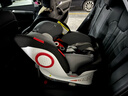 猫头鹰卢娜2 儿童安全座椅0-12岁婴儿车载360度旋转 卢娜2 黑色 实拍图