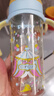 贝亲（Pigeon）自然成长翻盖直饮吸管 大童奶瓶330ml 马戏团 18月+ AA279 实拍图
