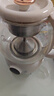 美的（Midea）煮茶器煮茶壶花茶壶 养生壶迷你恒温电热水壶蒸茶器喷淋式316L不锈钢烧水壶黑茶茶具1升YSTM-Z11 实拍图