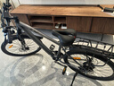 永久锂电池助力电动自行车禧玛诺变速超长续航山地车男女士双碟刹单车 F58-摩天灰【10A线碟】26寸 实拍图