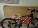 凤凰（Phoenix）儿童自行车山地车学生车脚踏车6-12-18岁童车 霸道 黑红色 24寸 实拍图
