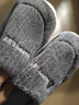 2025踩屎感棉拖鞋女士厚底防滑冬季外穿居家情侣保暖学生男宿舍 小熊小兔棉拖-灰色 42-43 适合41-42 实拍图