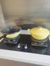 北鼎（Buydeem）珐琅锅铸铁锅焖烧炖锅电磁炉燃气灶黑珐琅24cm小鹅黄 实拍图