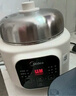 美的电炖锅电蒸锅煮锅 母婴蒸炖一体锅1.8L电炖盅煲汤炖汤0涂层不锈钢内胆 辅食煮粥隔水炖燕窝DZE1088 实拍图