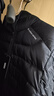 京东京造穿山甲轻薄羽绒服 连帽白鸭绒户外秋冬外套短款男 黑色 M 实拍图