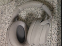 索尼（SONY） WH-1000XM4 头戴式无线耳机 蓝牙降噪耳机 网课游戏适用耳麦礼物送男女友学生 铂金银 实拍图