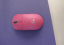 罗技（G）GPW3 狗屁王三代无线游戏鼠标 专业电竞手型  60g轻量 粉  升级8KHz 88G 888IPS  实拍图
