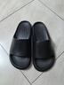 朴西香蕉船情侣凉拖鞋女浴室不易滑室内居家四季拖鞋男 黑色 40-41 实拍图