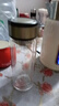 双层隔热玻璃杯耐高温水杯玻璃杯子双层高硼硅玻璃杯旅行装备 钢本色450ml 实拍图