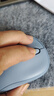 罗技（Logitech）M221 轻音鼠标 无线鼠标 办公鼠标 对称鼠标 带无线微型接收器 雾霭蓝 实拍图