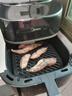 美的（Midea）空气炸锅2025年新款 蒸汽嫩烤 家用实用宽口大容量6L 上下双可视窗口 蒸烤一体全金属内腔KZC6019D 实拍图