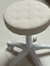 卓博凳子吧台椅升降椅美容凳滑轮凳转椅圆凳椅子BT33米白 实拍图