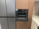 海尔（Haier）微蒸烤一体机50L72L大容量家用厨房蒸烤烘炸炖五合一不锈钢搪瓷内胆水汽双循环蒸烤一体箱嵌入式 【升级款】50升-搪瓷内胆 海尔嵌入式蒸烤炸一体机 实拍图