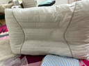 富安娜家纺枕头颈椎枕决明子护颈枕纯棉深睡草本枕芯一对 70cm*45cm白 实拍图