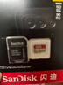 闪迪（SanDisk）128GB TF(MicroSD)内存卡 4K极速金卡A2 V30 U3行车记录仪 运动相机无人机 监控存储卡 读190MB/s 实拍图