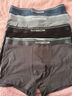 猫人【精梳棉-安心品质】男士内裤男纯棉抗菌蚕丝裆男生四角平角短裤 实拍图