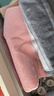 金号新疆棉浴巾A类纯棉柔软吸水情侣洗澡巾 单条 140*72cm 320g藕粉色 实拍图